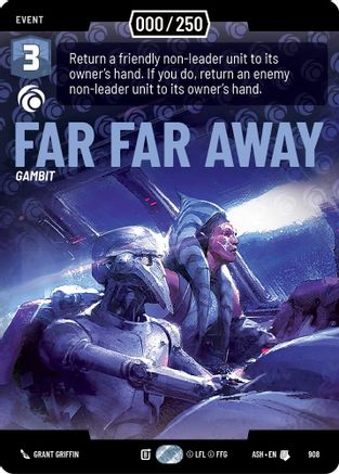 Far Far Away (Serialized) (908) - AOTE - Uncommon - Foil