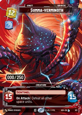 Summa-verminoth (Serialized) (921) - AOTE - Legendary - Foil