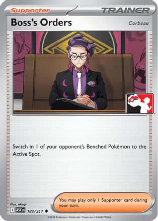 Boss's Orders [Corbeau] (183/217) - PPSC  - Uncommon