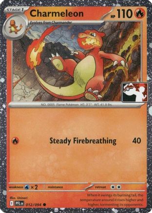 Charmeleon (012/094) - PPSC  - Common - Holofoil