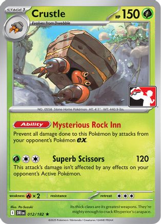 Crustle (012/182) - PPSC  - Rare