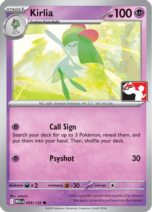 Kirlia (059/132) - PPSC  - Common