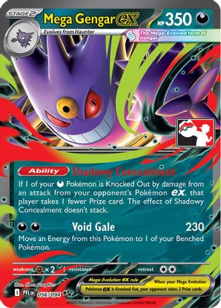 Mega Gengar ex (056/094) - PPSC  - Double Rare - Holofoil
