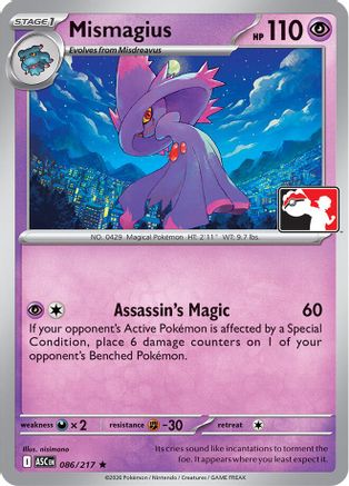 Mismagius (086/217) - PPSC  - Rare