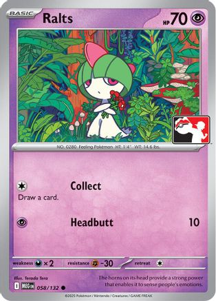 Ralts (058/132) - PPSC  - Common