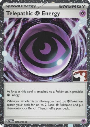Telepathic Psychic Energy (088/088) - PPSC  - Rare - Holofoil