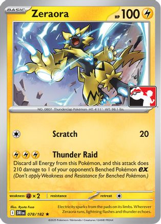 Zeraora (078/182) - PPSC  - Rare