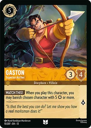 Gaston - Superior Archer FRANÇAIS (15/204) - IE - Inhabituelle