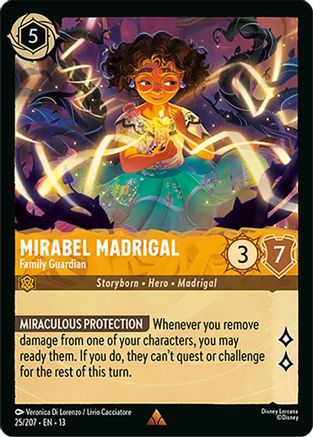 Mirabel Madrigal - Family Guardian FRANÇAIS (25/204) - IE - Rare