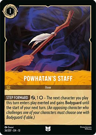 Powhatan's Staff FRANÇAIS (36/204) - IE - Inhabituelle