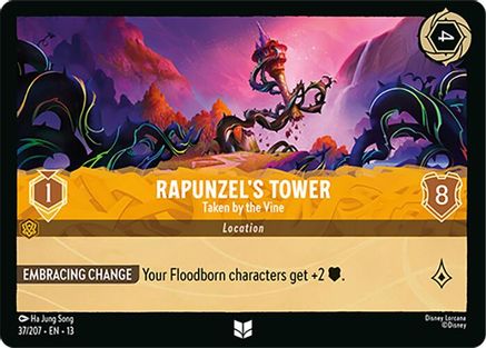 Rapunzel's Tower - Taken by the Vine FRANÇAIS (37/204) - IE - Inhabituelle - Cold Foil