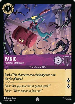 Panic - Hammer Enthusiast FRANÇAIS (41/204) - IE - Commune - Cold Foil