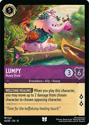 Lumpy - Hunny Druid FRANÇAIS (42/204) - IE - Inhabituelle - Cold Foil