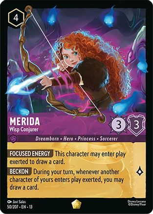 Merida - Wisp Conjurer FRANÇAIS (50/204) - IE - Légendaire