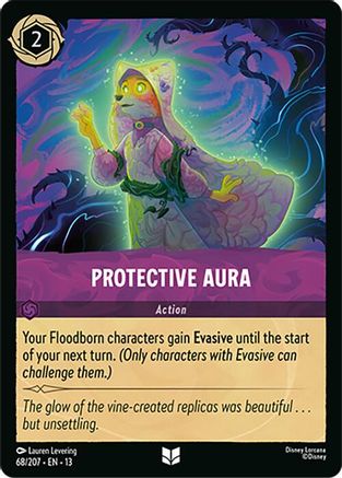 Protective Aura FRANÇAIS (68/204) - IE - Inhabituelle - Cold Foil
