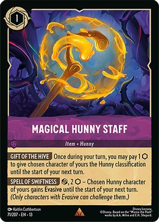 Magical Hunny Staff FRANÇAIS (71/204) - IE - Rare - Cold Foil