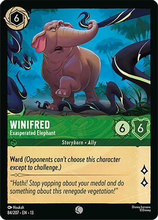 Winifred - Exasperated Elephant FRANÇAIS (84/204) - IE - Commune