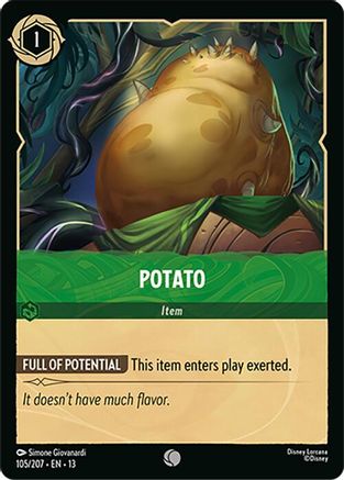 Potato FRANÇAIS (105/204) - IE - Commune