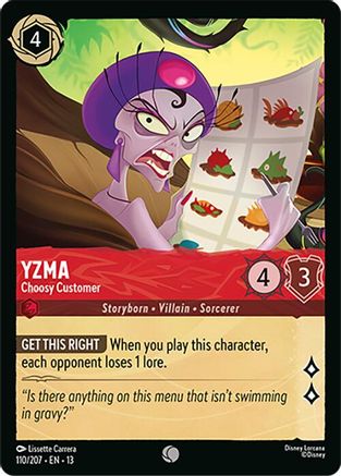 Yzma - Choosy Customer FRANÇAIS (110/204) - IE - Commune