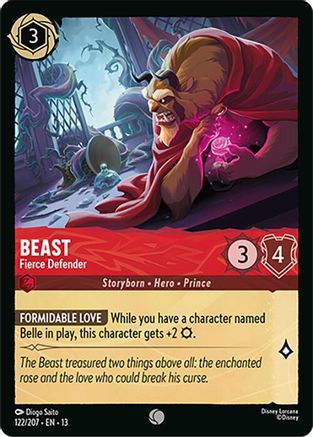 Beast - Fierce Defender FRANÇAIS (122/204) - IE - Commune