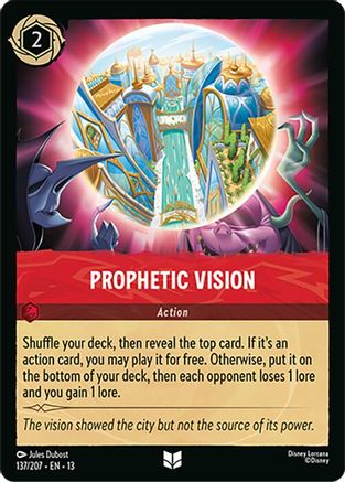 Prophetic Vision FRANÇAIS (137/204) - IE - Inhabituelle - Cold Foil