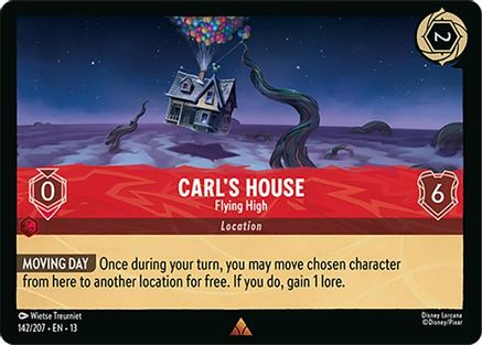 Carl's House - Flying High FRANÇAIS (142/204) - IE - Rare - Cold Foil