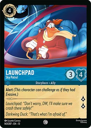 Launchpad - Sky Patrol FRANÇAIS (143/204) - IE - Commune - Cold Foil