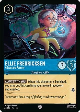 Ellie Fredricksen - Adventure Partner FRANÇAIS (149/204) - IE - Commune - Cold Foil