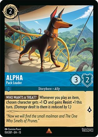 Alpha - Pack Leader FRANÇAIS (151/204) - IE - Rare - Cold Foil