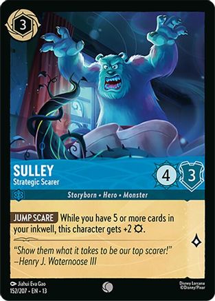 Sulley - Strategic Scarer FRANÇAIS (152/204) - IE - Commune - Cold Foil