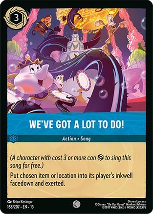 We've Got a Lot to Do! FRANÇAIS (168/204) - IE - Commune