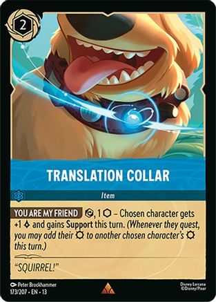 Translation Collar FRANÇAIS (173/204) - IE - Rare - Cold Foil