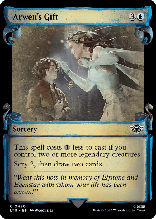Arwen's Gift (LTR-490) - common: (Showcase) - Foil