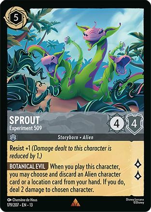 Sprout - Experiment 509 FRANÇAIS (179/204) - IE - Rare