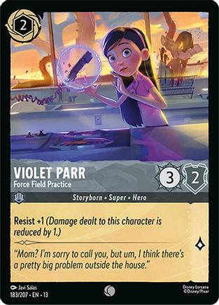 Violet Parr - Force Field Practice FRANÇAIS (183/204) - IE - Commune