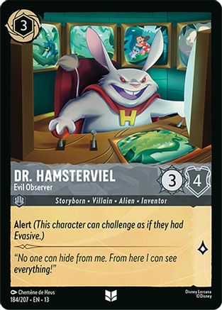 Dr. Hamsterviel - Evil Observer FRANÇAIS (184/204) - IE - Inhabituelle