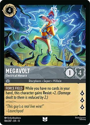Megavolt - Electrical Menace FRANÇAIS (186/204) - IE - Inhabituelle - Cold Foil