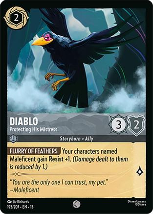Diablo - Protecting His Mistress FRANÇAIS (193/204) - IE - Commune - Cold Foil