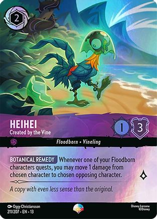 Heihei - Created by the Vine (Epic) FRANÇAIS (211/204) - IE - Épique - Holofoil