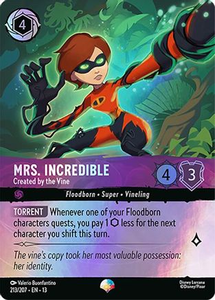 Mrs. Incredible - Created by the Vine (Epic) FRANÇAIS (213/204) - IE - Épique - Holofoil