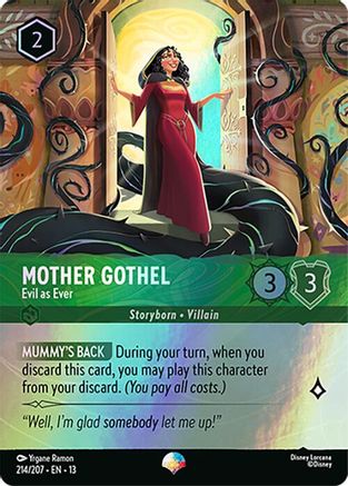 Mother Gothel - Evil as Ever (Epic) FRANÇAIS (214/204) - IE - Épique - Holofoil