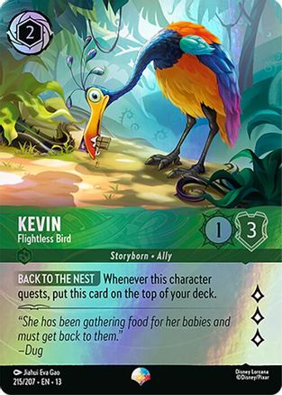 Kevin - Flightless Bird (Epic) FRANÇAIS (215/204) - IE - Épique - Holofoil