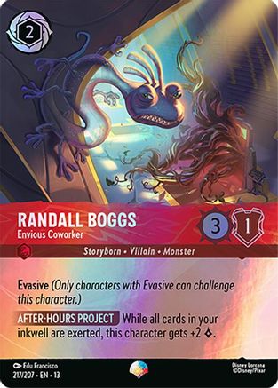 Randall Boggs - Envious Coworker (Epic) FRANÇAIS (217/204) - IE - Épique - Holofoil