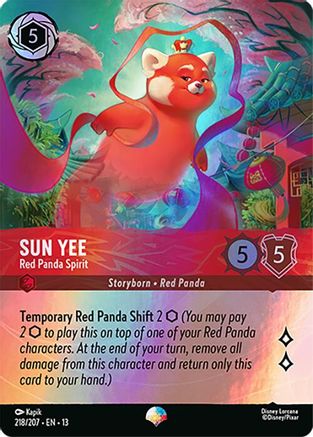 Sun Yee - Red Panda Spirit (Epic) FRANÇAIS (218/204) - IE - Épique - Holofoil