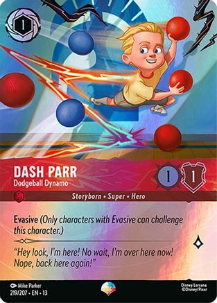 Dash Parr - Dodgeball Dynamo (Epic) FRANÇAIS (219/204) - IE - Épique - Holofoil