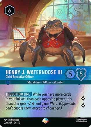 Henry J. Waternoose III - Chief Executive Officer (Epic) FRANÇAIS (220/204) - IE - Épique - Holofoil