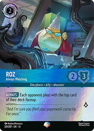 Roz - Always Watching (Epic) FRANÇAIS (221/204) - IE - Épique - Holofoil