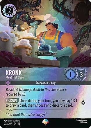 Kronk - Meat Hut Cook (Epic) FRANÇAIS (223/204) - IE - Épique - Holofoil