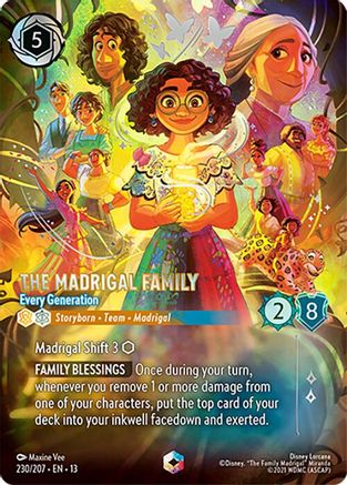 The Madrigal Family - Every Generation (Enchanted) FRANÇAIS (230/204) - IE - Enchantée - Holofoil