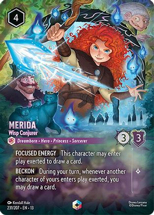 Merida - Wisp Conjurer (Enchanted) FRANÇAIS (231/204) - IE - Enchantée - Holofoil